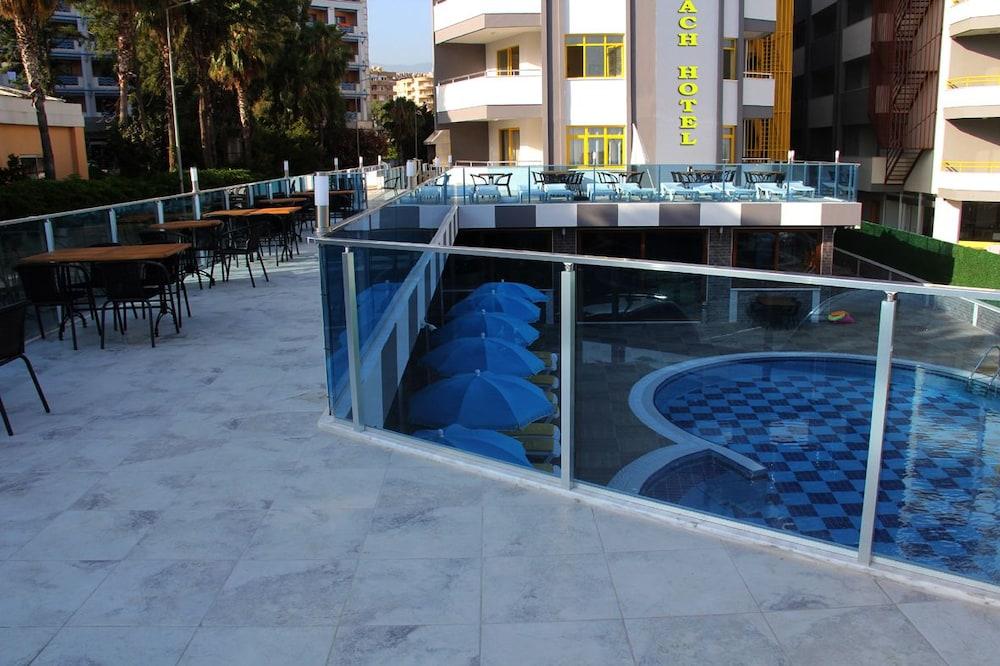 Merlin Beach Park Hotel Tosmur Buitenkant foto